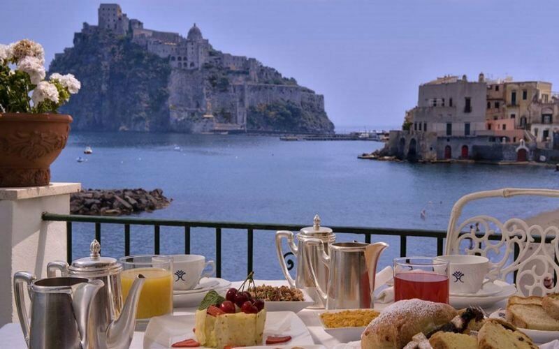 Miramare E Castello Hotel Ischia Bagian luar foto
